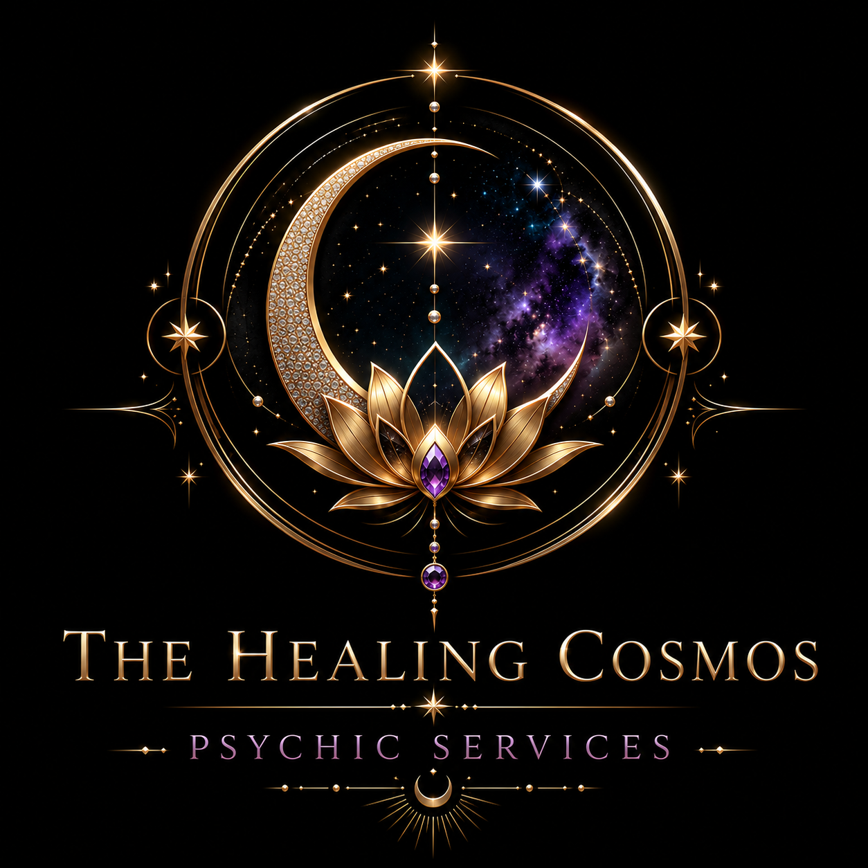 The Healing Cosmos logo